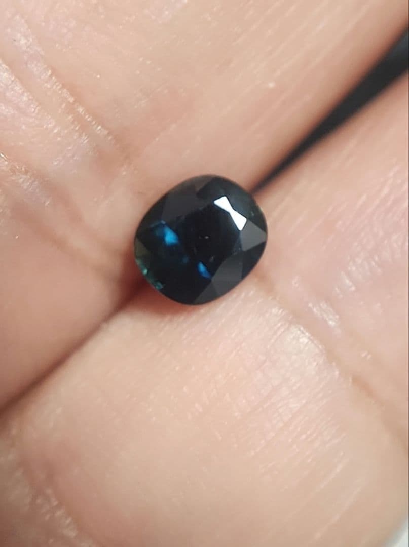 天然ブルーグリーン サファイア0.815ct