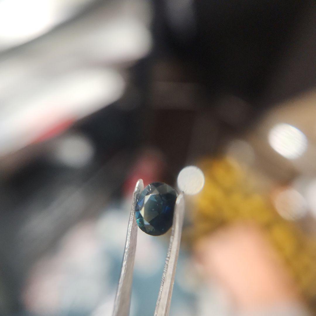 天然ブルーグリーン サファイア0.815ct