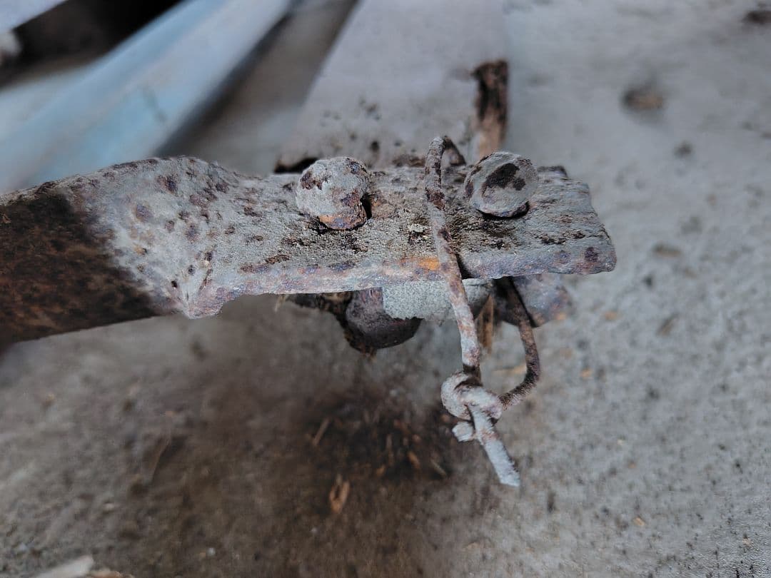 足踏み脱穀機　昭和　古民具　農具　ジャンク品