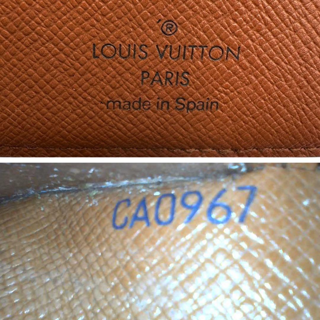 【美品】ルイヴィトン ポルトビエ10カルトクレディ モノグラム 2つ折り財布