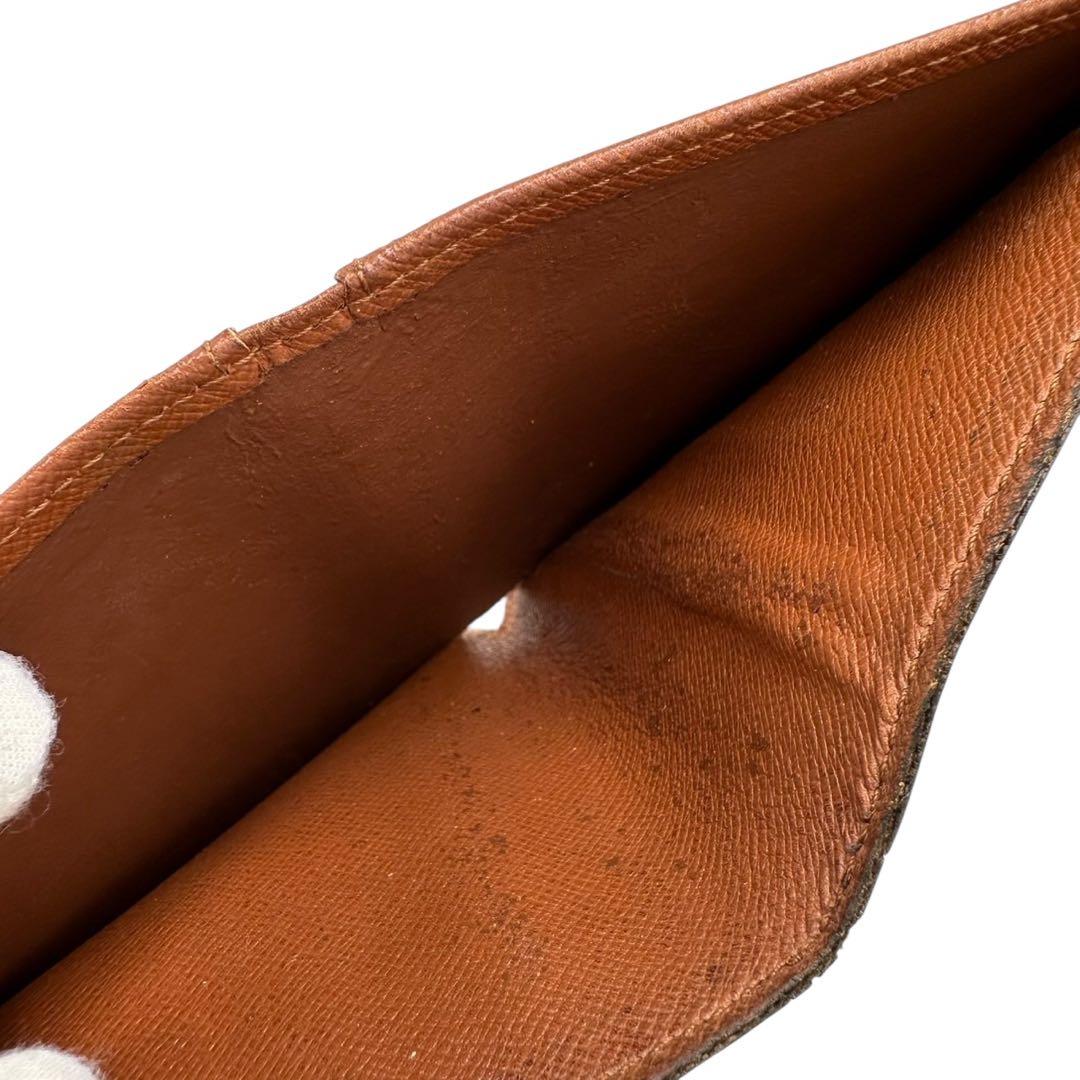 【美品】ルイヴィトン ポルトビエ10カルトクレディ モノグラム 2つ折り財布