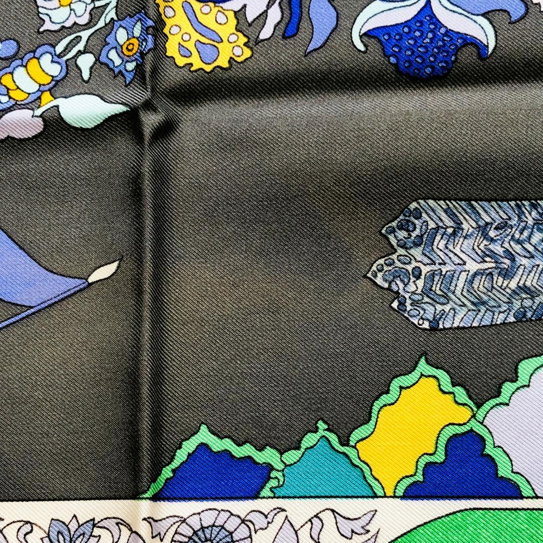 HERMES エルメス カレ90 眩惑のインド スカーフ