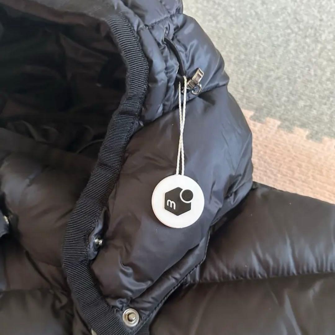★美品★MONCLER HERMINE ダウン黒　サイズ0