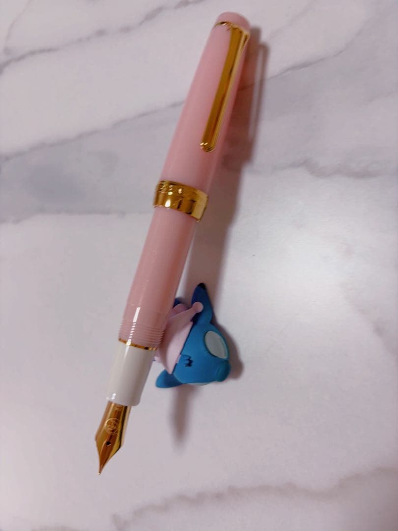 ペントノートオリジナル万年筆　ゆきのしたでミニ　中字