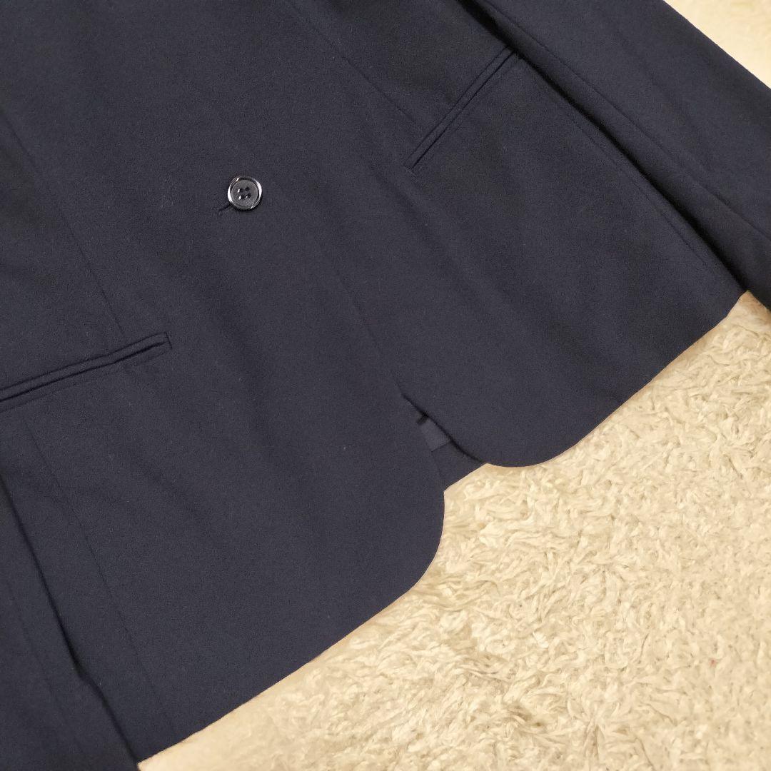 【美品】ビーミングバイビームス ノーカラースーツ ストレッチ セットアップ