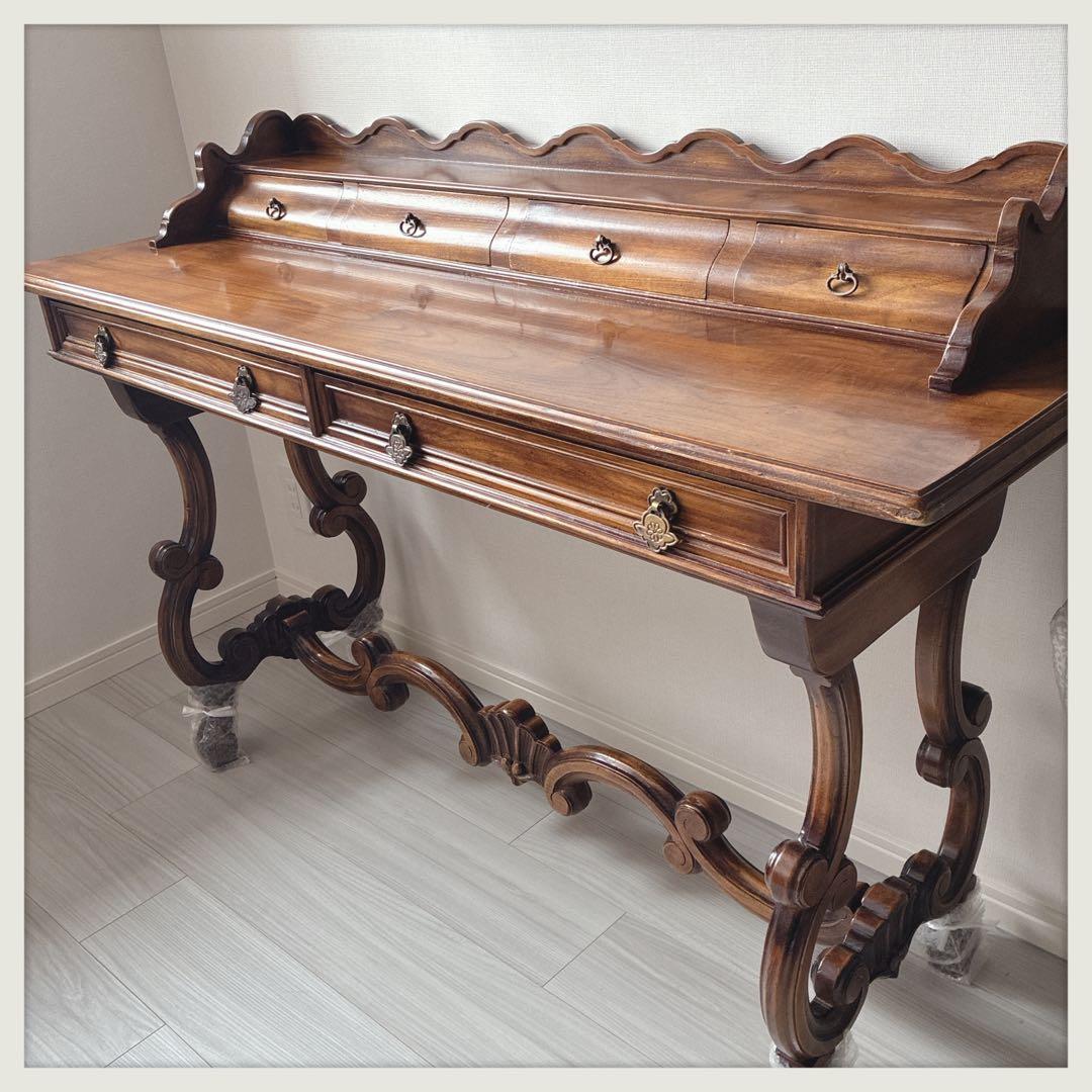 スペインヴィンテージ　バロッサバレンティ　ライティングデスク　背面も綺麗！