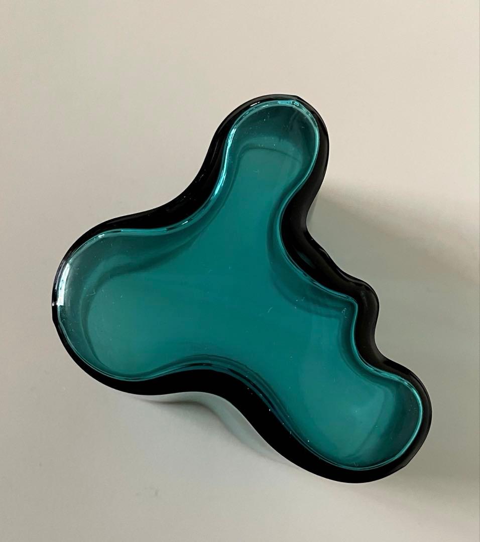 専用　廃盤　限定色　イッタラ　アアルトベース　ペトロールブルー　95mm