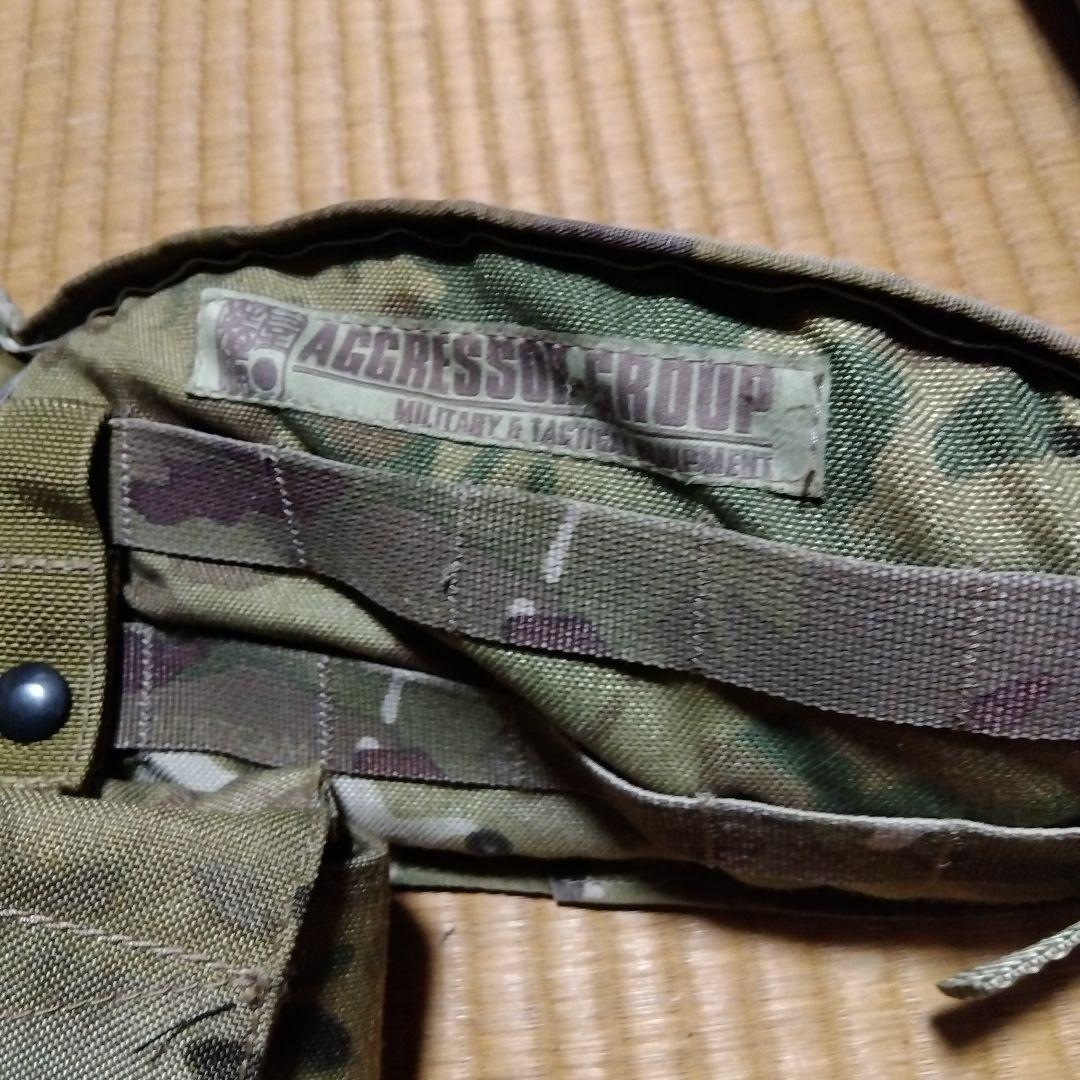 イーグル社製 迷彩サバゲー用ポーチ フリーサイズ