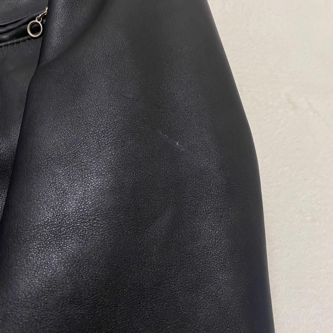 【美品即完売】schott usa製 ライナー付 レザージャケット ブラック