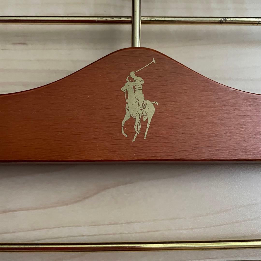 【非売品】ラルフローレン　木製ハンガー　スーツ　ジャケット　ボトムス　セット