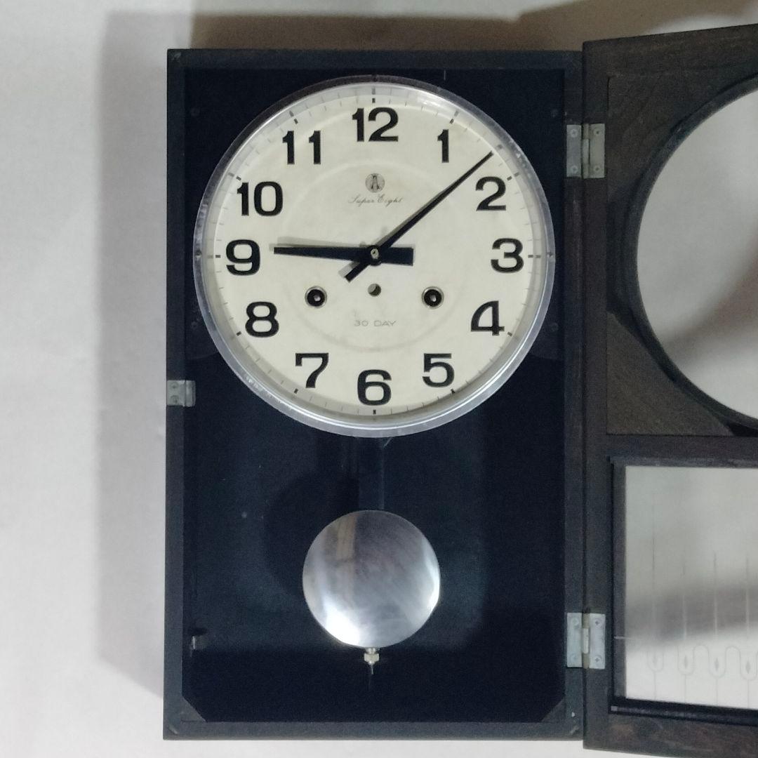 【新品】愛知時計 ボンボン時計 アンティーク 掛け時計 振り子時計 昭和レトロ