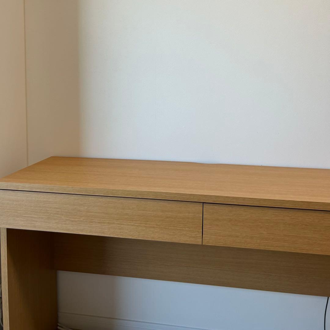 新品 ディノス ホテルライク デスク テーブル キャビネット コンパクト 完成品