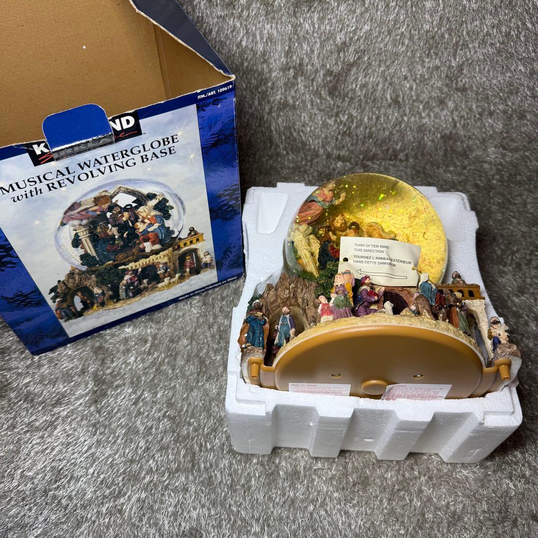 オルゴール付きスノードーム　カークランド　コストコ
