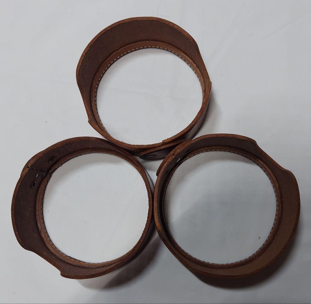 BIANCHI ビアンキ レザー コースター 未使用品 3セット 18枚 まとめ