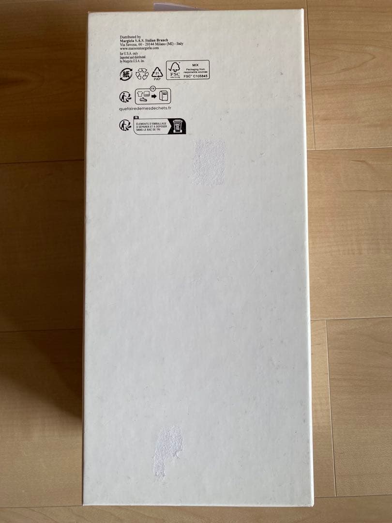 マルジェラ　タビ　バレエシューズ　サイズ38.5 黒