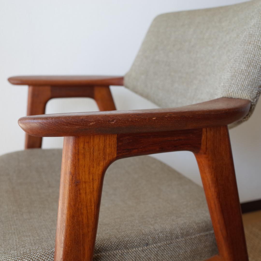 エリック・キルケゴー　Erik Kirkegaard　チェア　北欧　ビンテージ