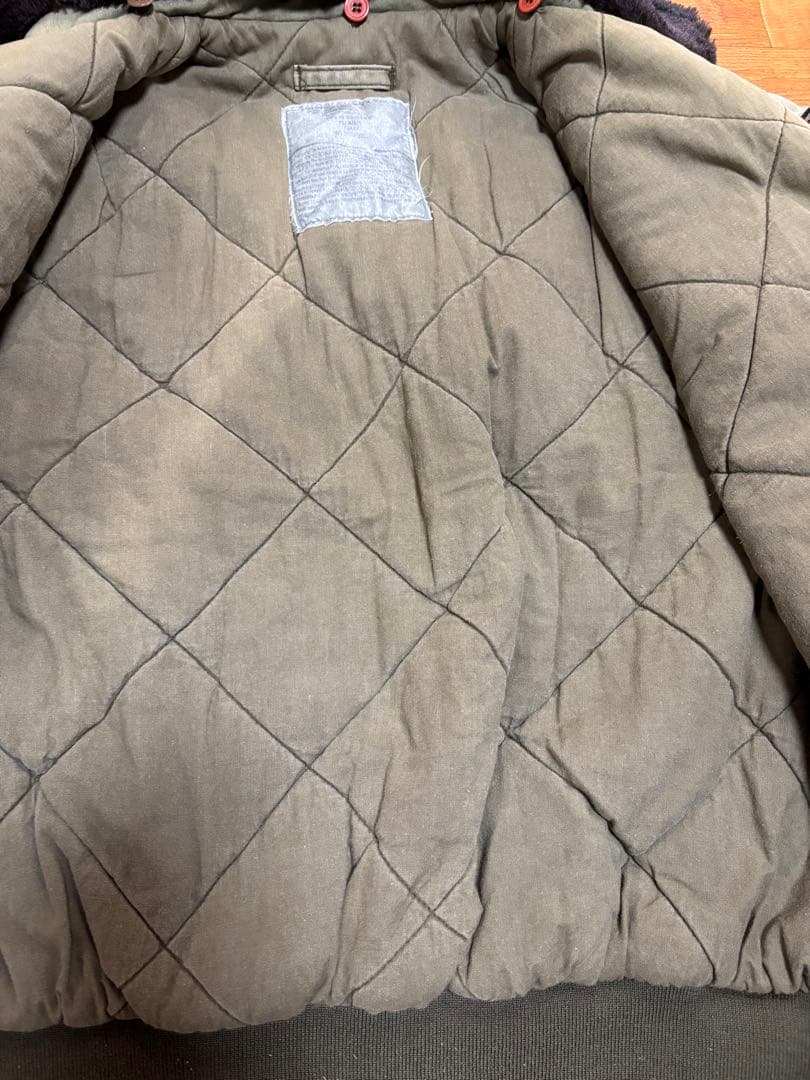 雰囲気抜群 フライトジャケット サイズLA 中綿　vintage