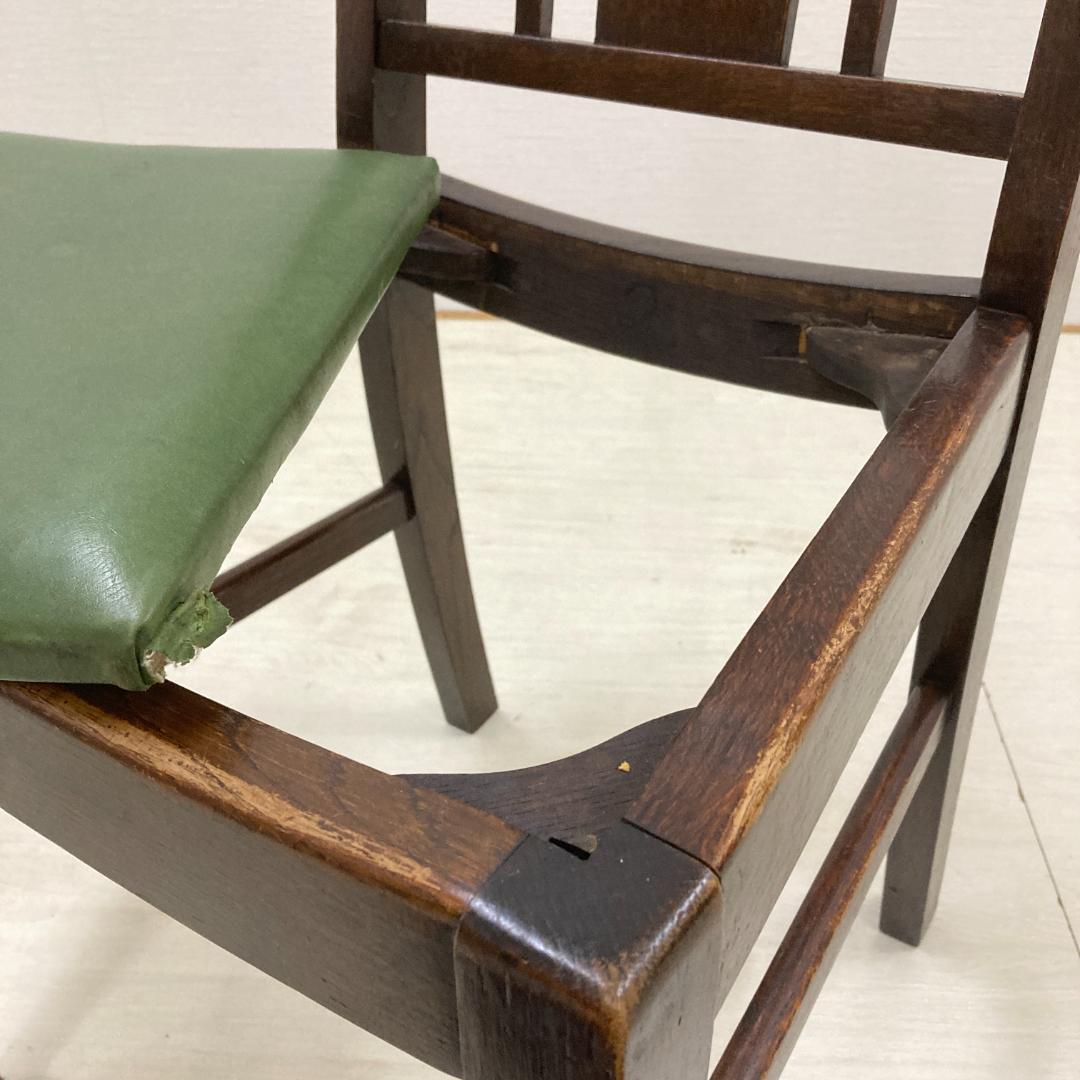 アンティーク　ダイニングチェア　椅子　木製