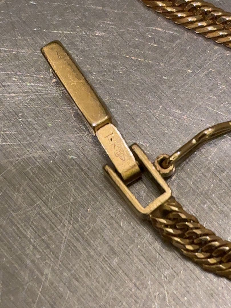 ゆっけ様　K18 12面トリプル　喜平ブレスレット