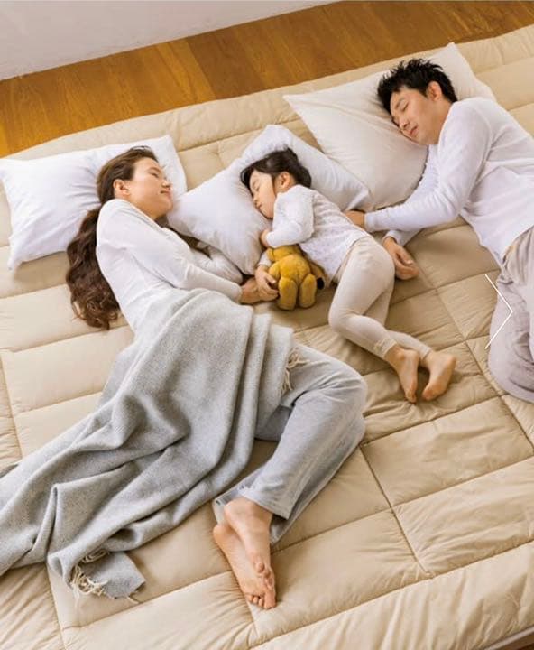 抗菌コンパクト&ワイドファミリー布団