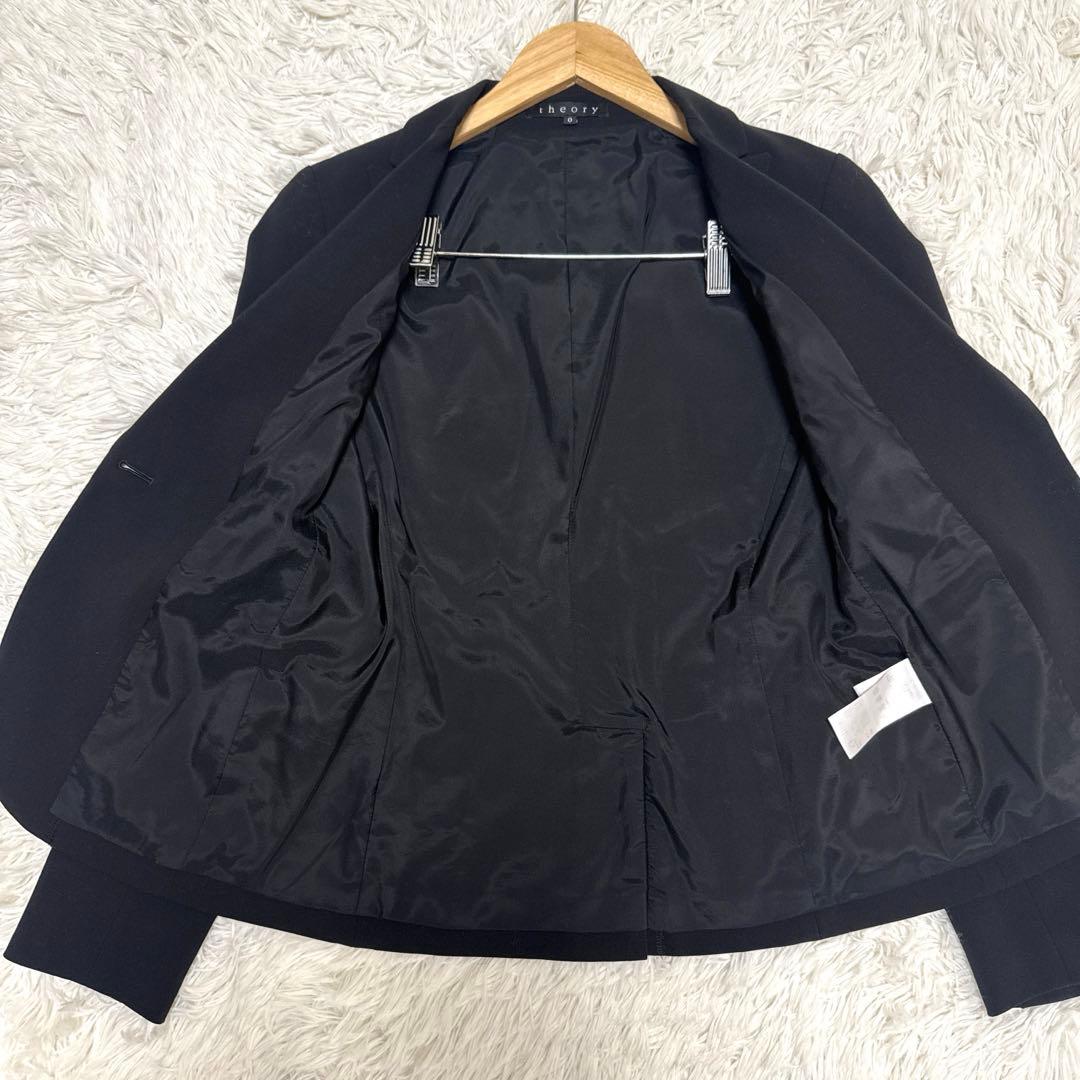 セオリー　theory セットアップ　スーツ　ブラック　黒　フォーマル