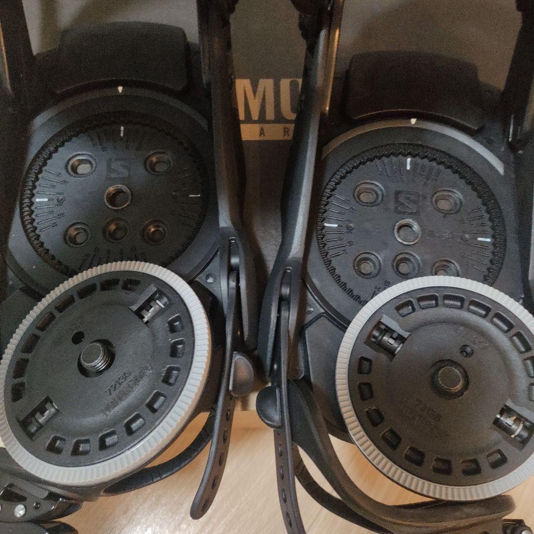 SALOMON UNITE KID スノーボードXSビンディングサロモン黒