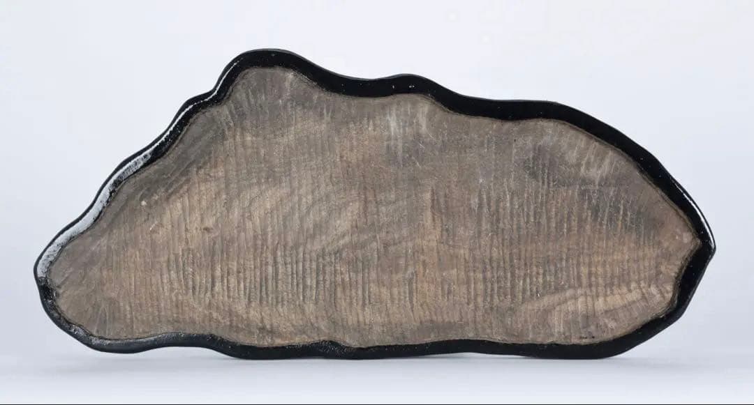 黒蛇紋石 黒翡翠 ネフライト 鑑賞石 超大型21.7kg 台座付 水石 天然石