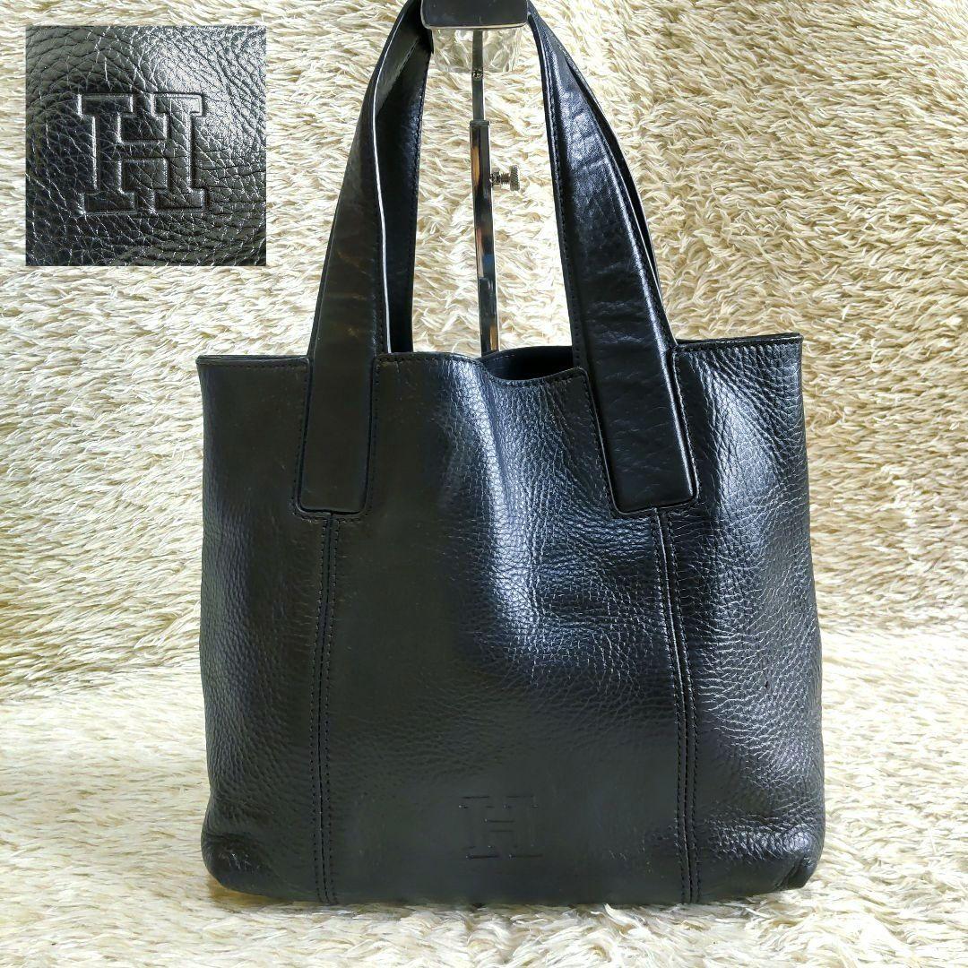 美品✨HIROFU ヒロフ　トートバッグ　【ヴィータ】 ブラック 黒