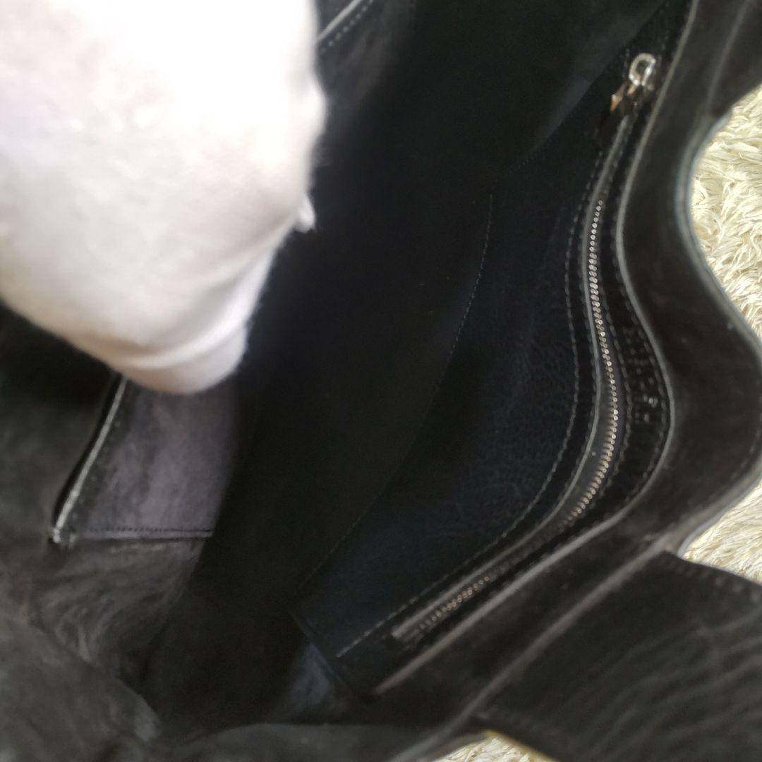 美品✨HIROFU ヒロフ　トートバッグ　【ヴィータ】 ブラック 黒