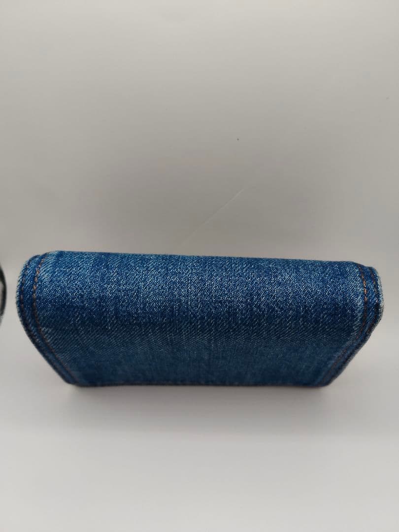 COACH　デニム　二つ折り財布