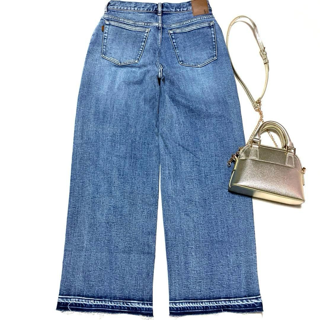 新品タグ付き❣️ spick&span 5 1/2 ルーズストレートデニム 【M】