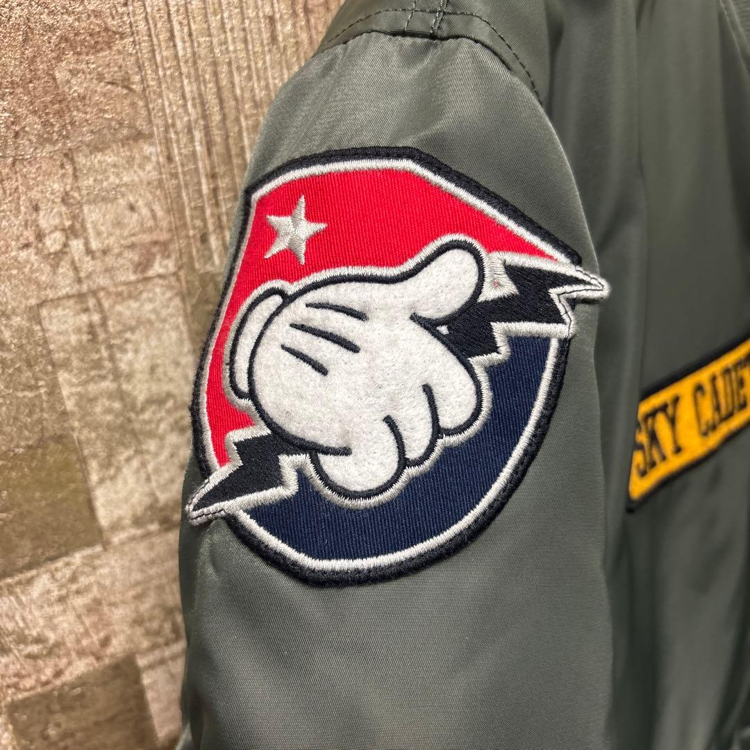 ⭐️美品　AVIREX✖️ミッキーマウスコラボ　MA -1 size M⭐️