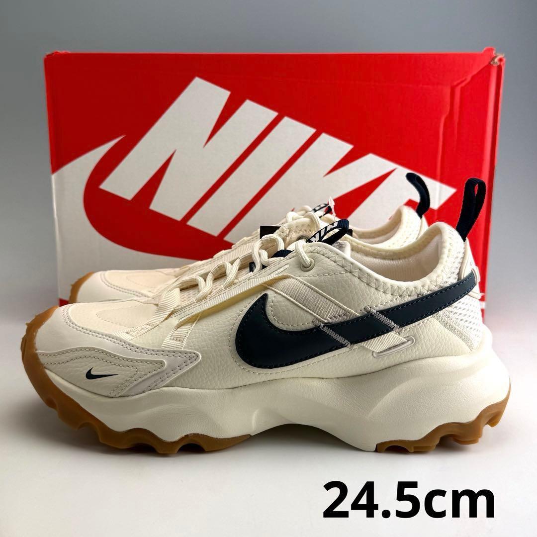 24.5cm ナイキ ウィメンズ TC7900 ペールアイボリー ネイビー