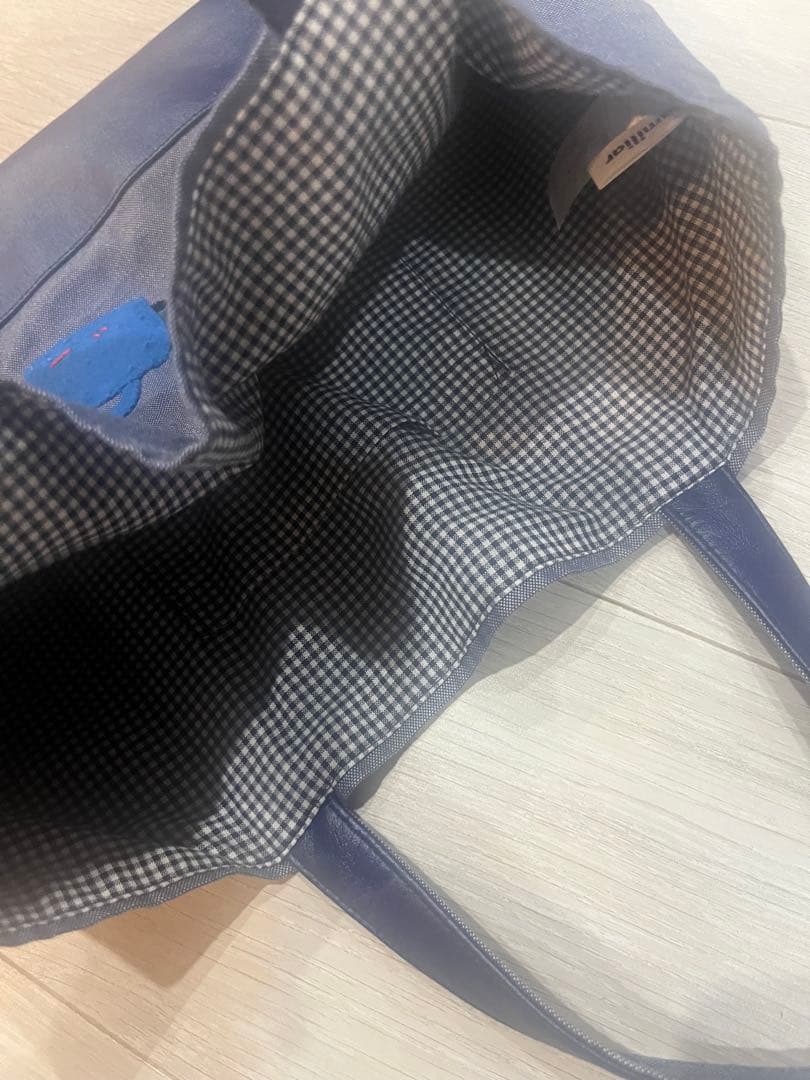 ファミリア　デニムブックバッグ