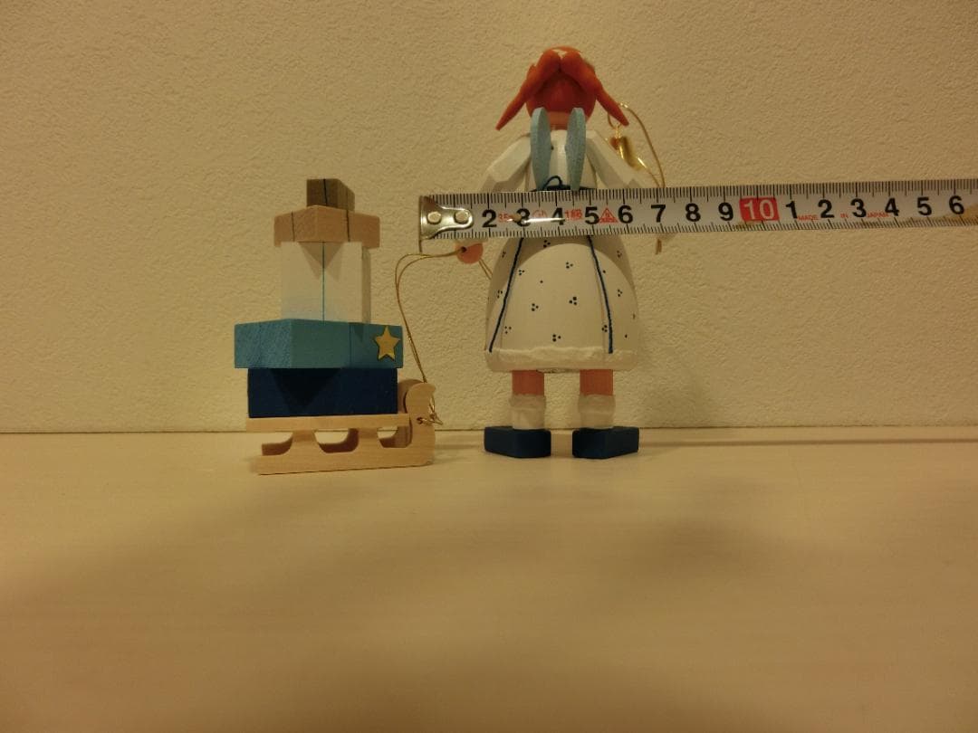 美品　ドイツ製　Bettina Franke　そりを引く天使