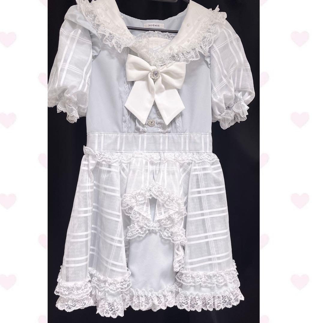 NOEMIE シアーチェックセーラーセット