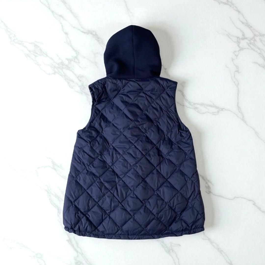 MARECHAL TERRE マルシャルテル ダウンベストパーカー ネイビー M