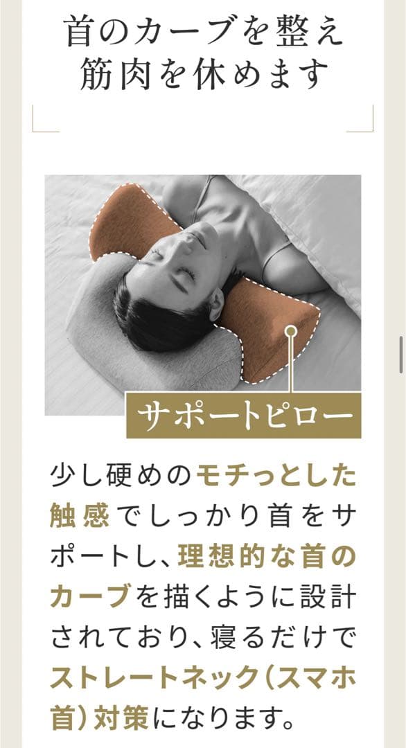 2個　CALOS枕　ホッとする枕プラス　SurvaQ store