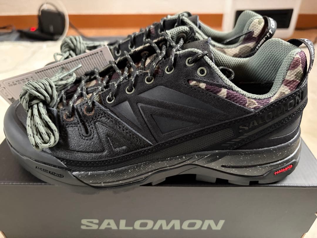 靴 SALOMON x CARHARTT WIP X-ALPBLACK 23.5cm