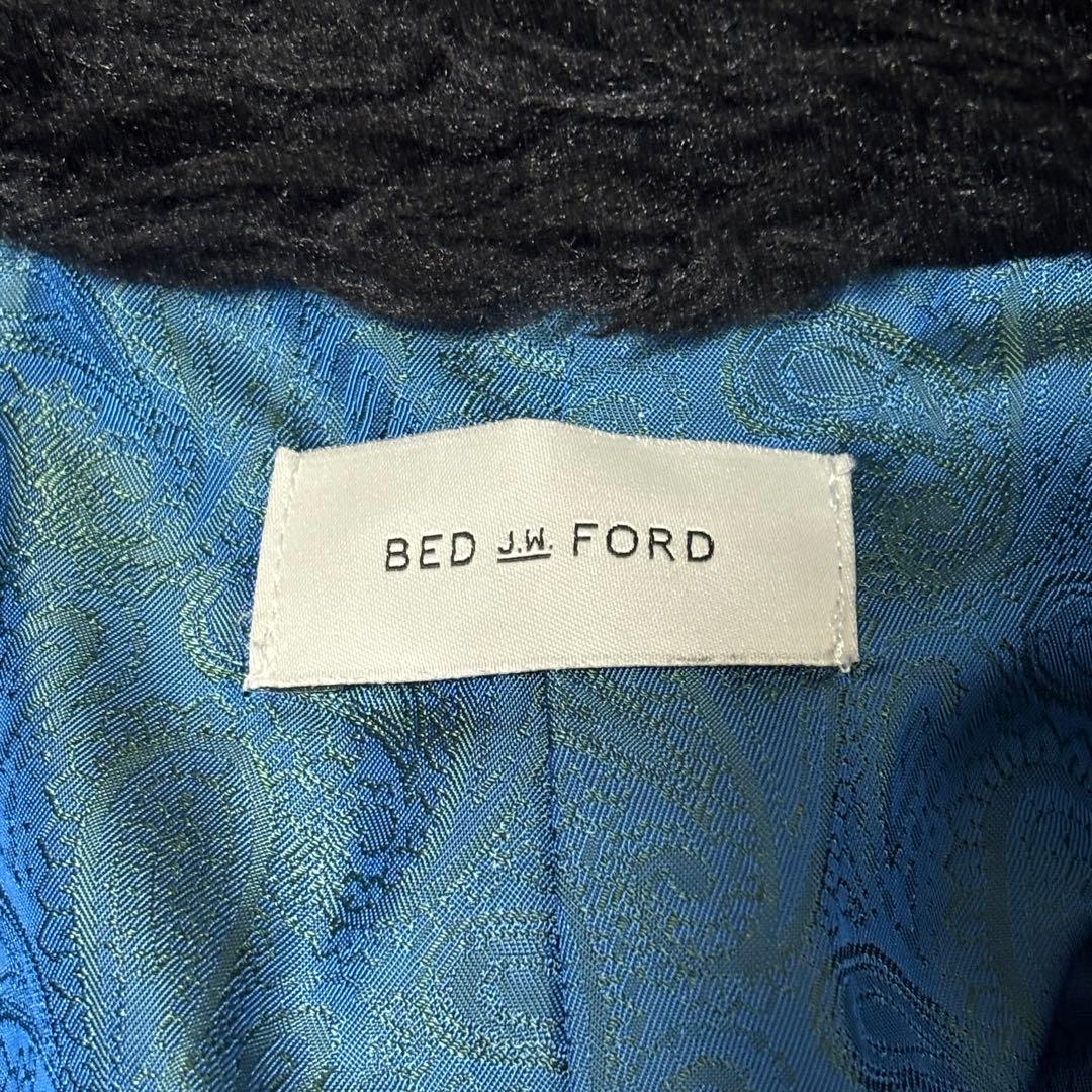 あ！希少▲BED J.W. FORD ボアコート フェイクファーコート