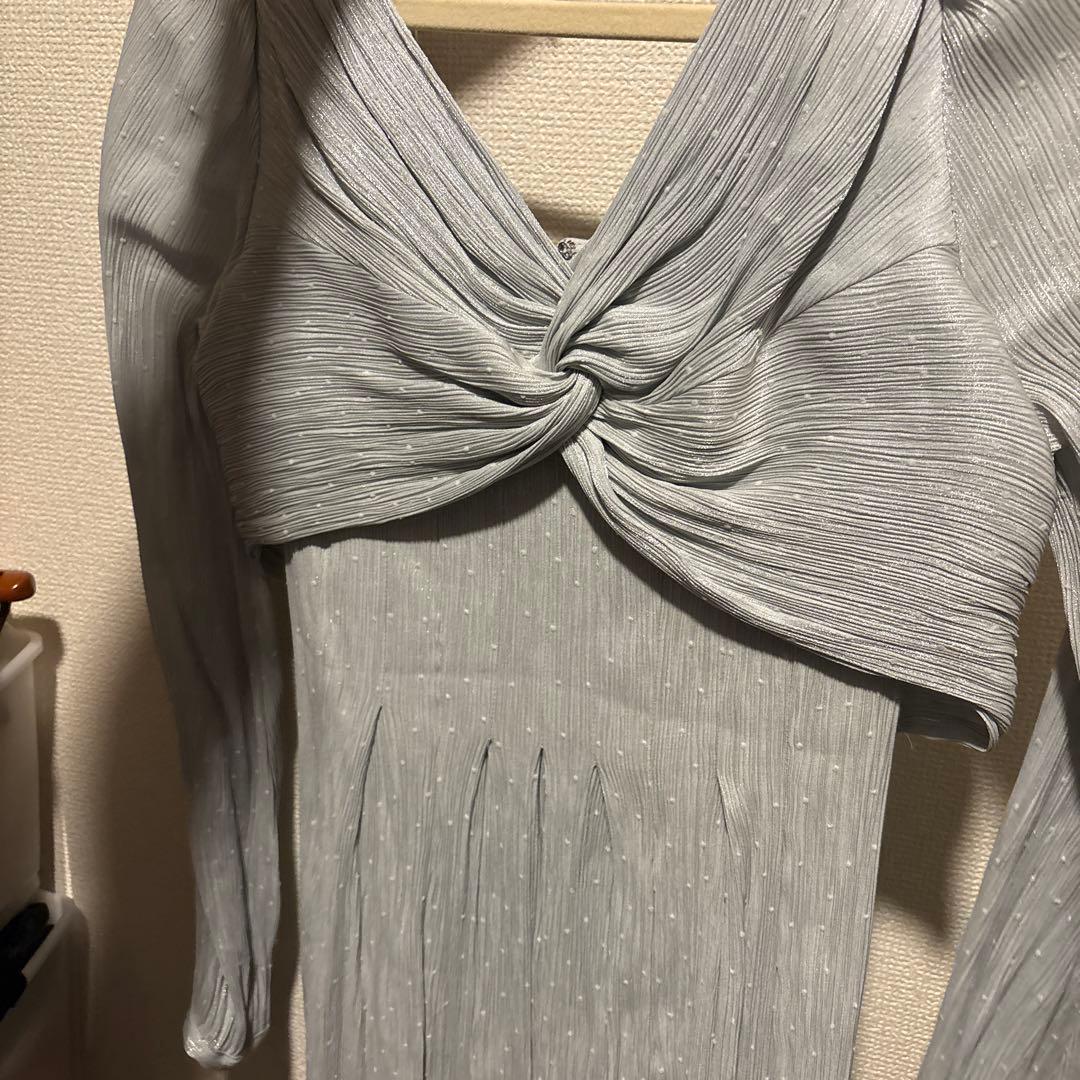 お値下中herlipto Moon Glow Dot Pleated Dress