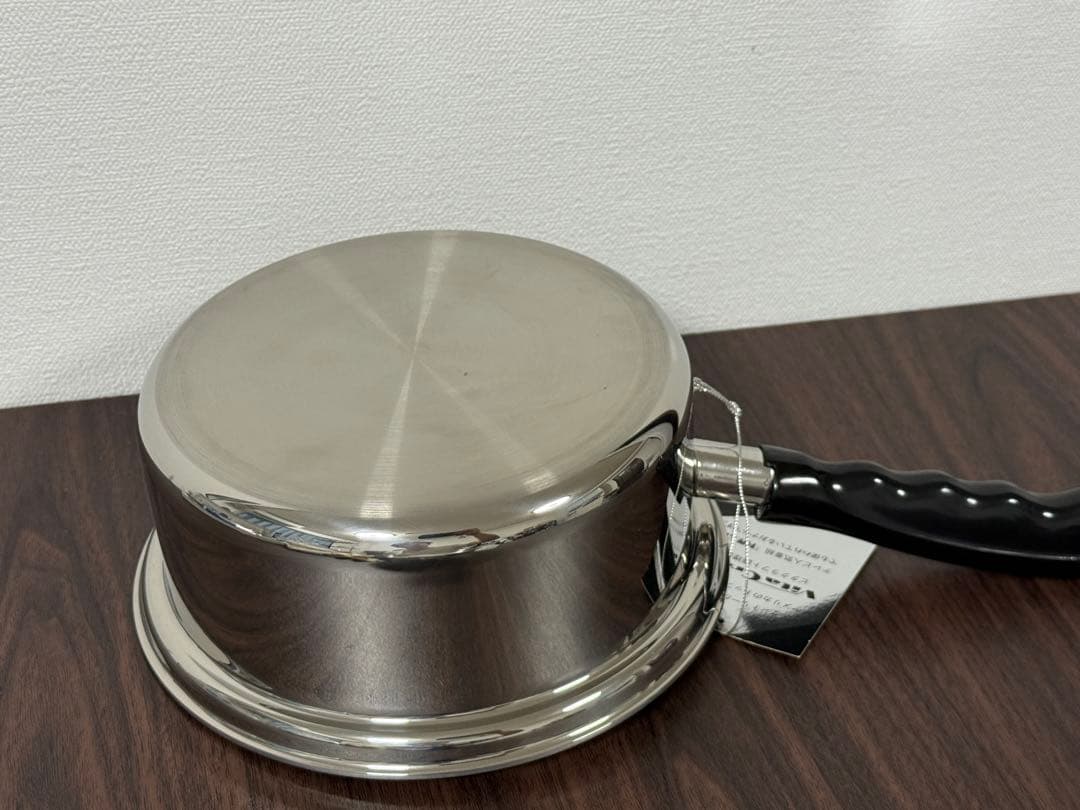 【未使用品】ビタクラフト　片手鍋（蓋付）　No.5202　5層　2０cm