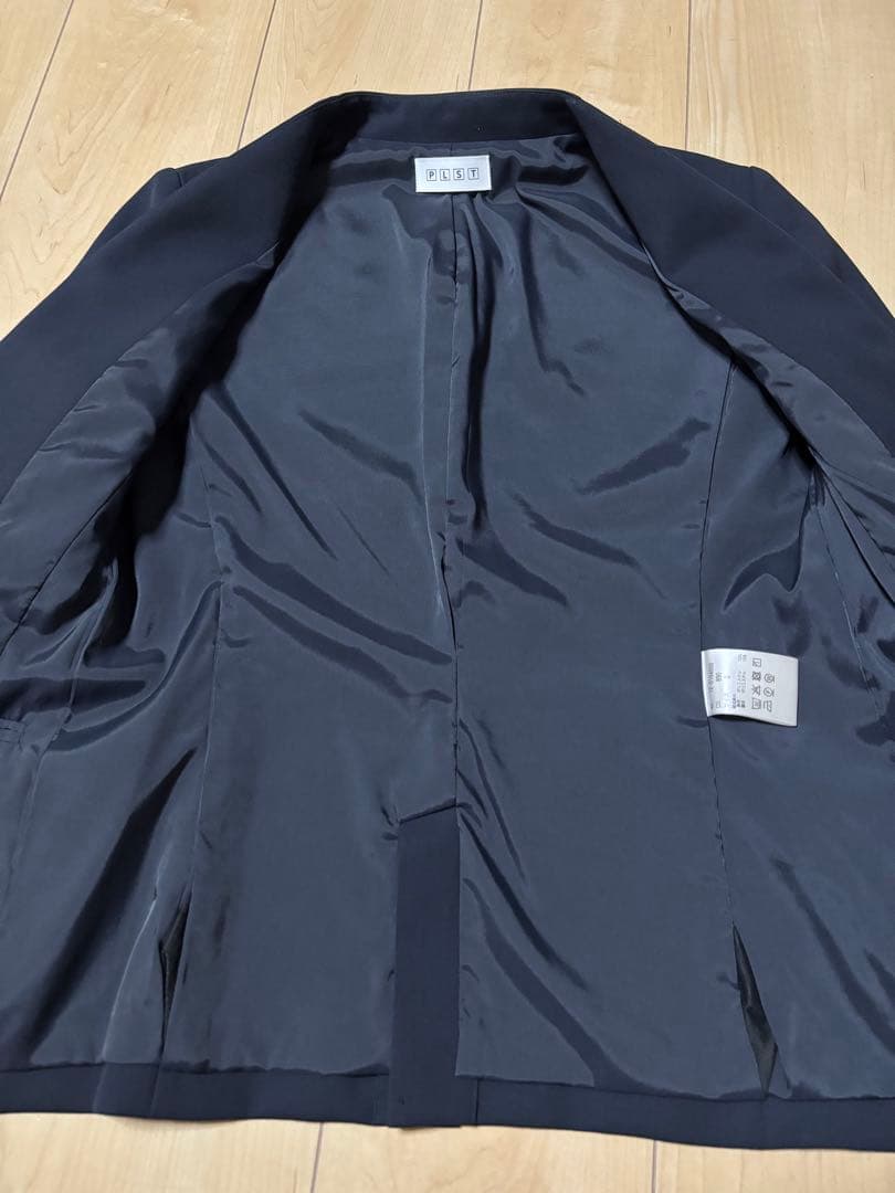 美品✨プラステ　2WAYストレッチカラーレスジャケット・テーパードパンツ