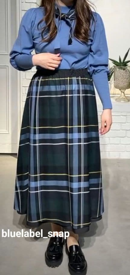 新品未使用タグ付　ブルーレーベルクレストブリッジ　チュールスカート5way