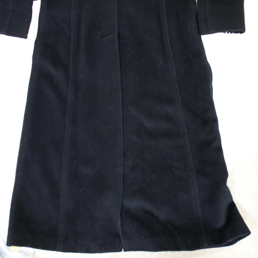 美品 マックスアンドコー ロングコート ウール カシミヤ ブラック MAX&Co