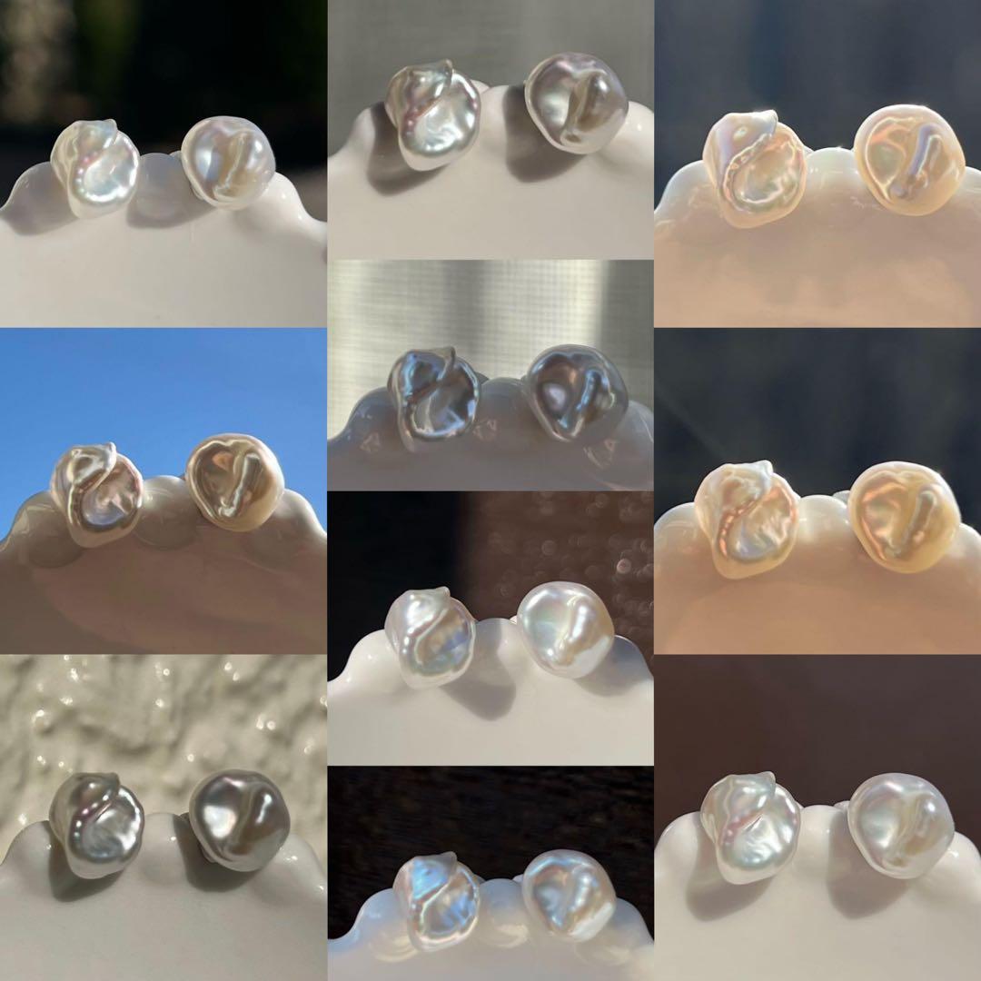 A様 リクエスト 6点 まとめ商品　パールピアス　音符　アイス　リンボ　星月