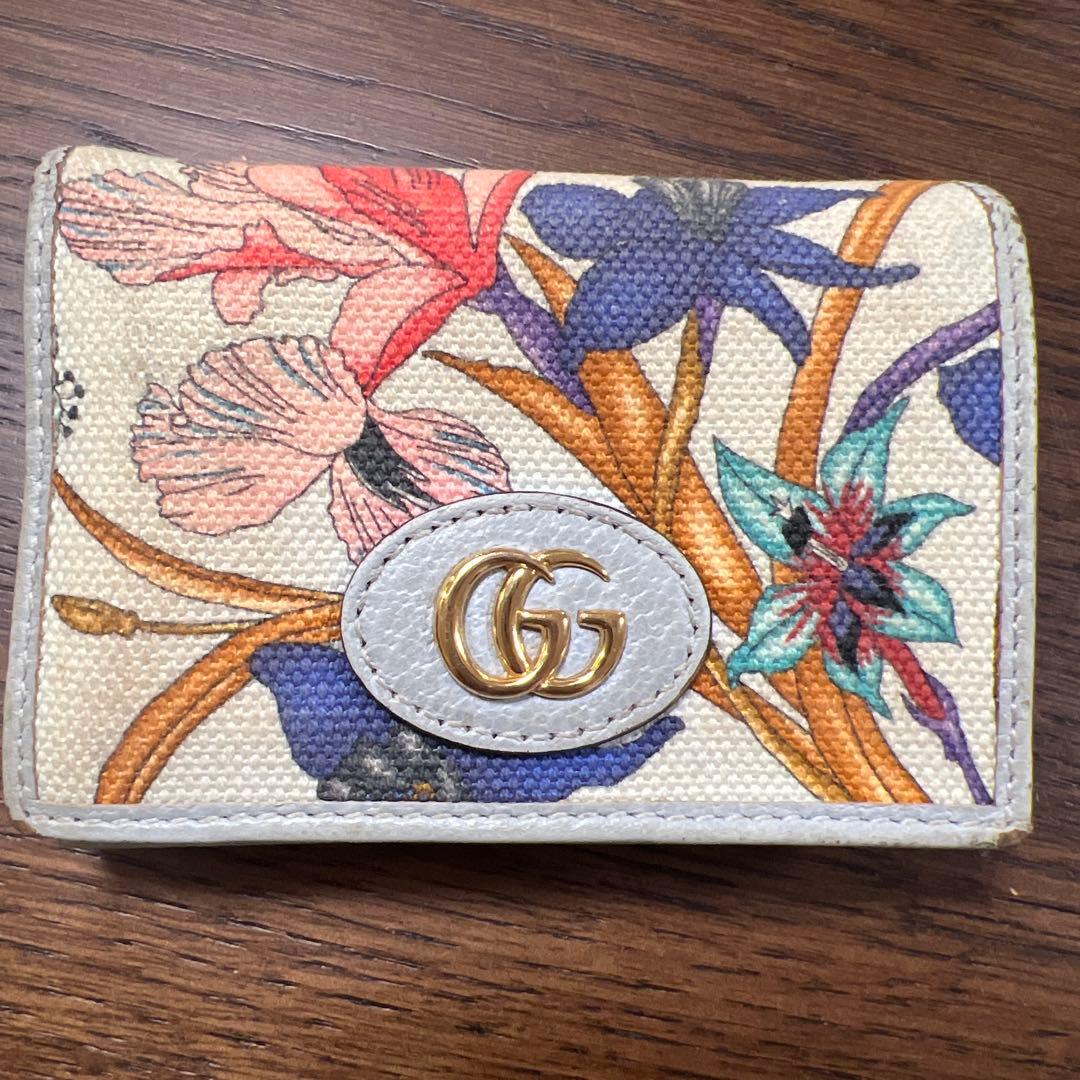 GUCCI フローラ お財布 箱・収納袋付き
