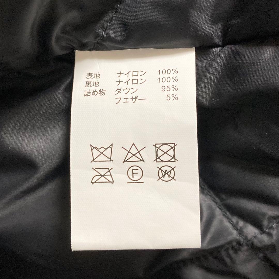 solamonat poche　フーデッドダウンコート　黒　F　ソラモナポッシェ