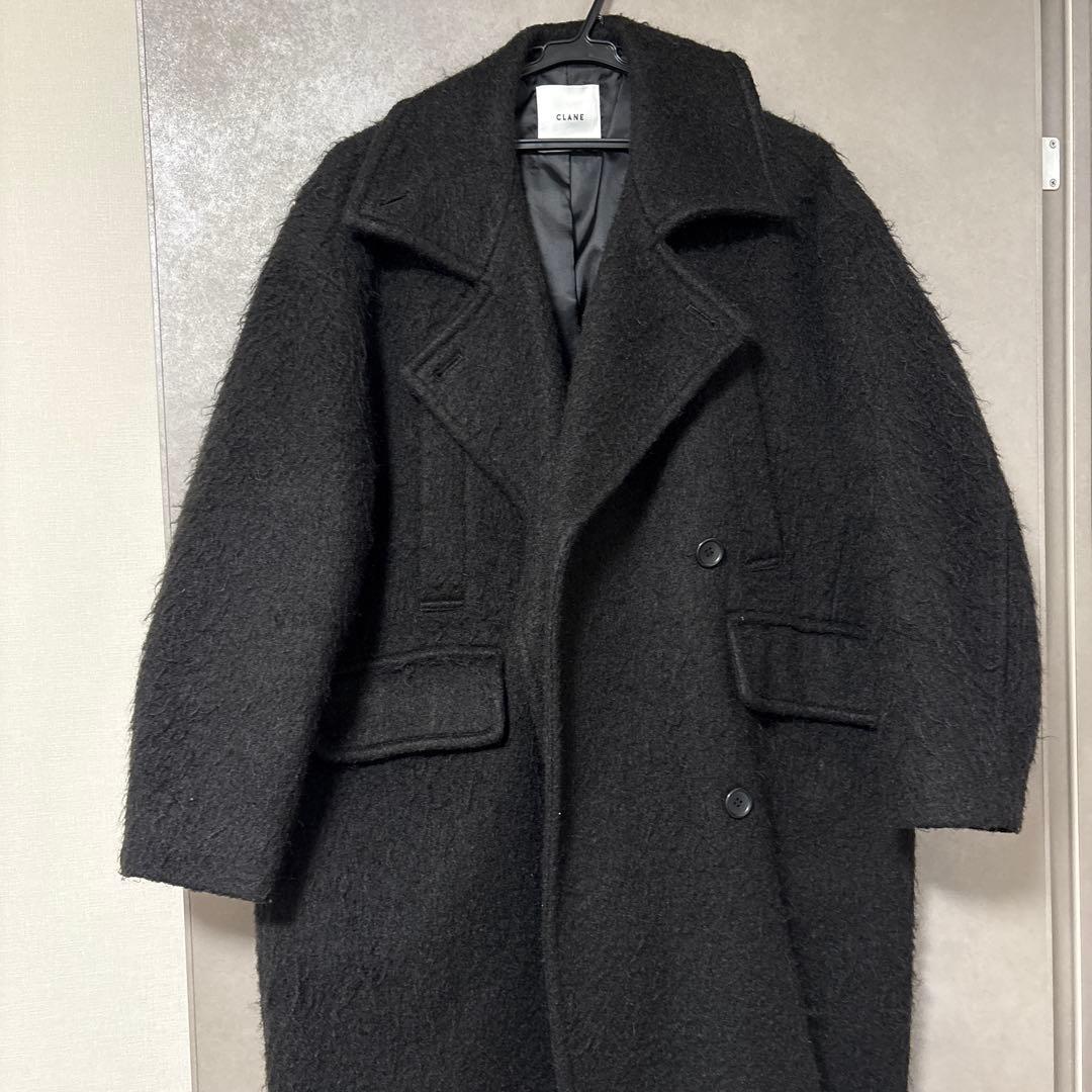 CLANE ブラック ロングコート サイズ0
