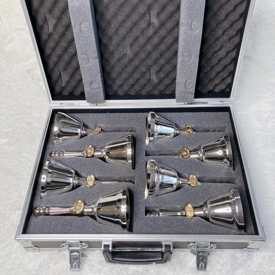 ZEN-ON ミュージックベル スーパー エクレセント ハードケース 8音セット